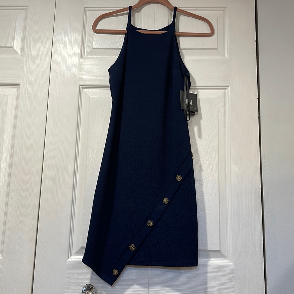Casual navy dress